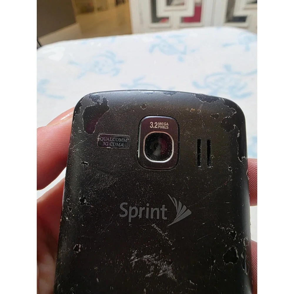 LG Optimus S‎ LS670 Sprint Android Smartphone Black 3.2MP Camera Vintage